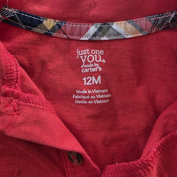 🔥5 FOR $25🔥Just For You by Carters 12M Baby Boy Outfit - Picture 4 of 7